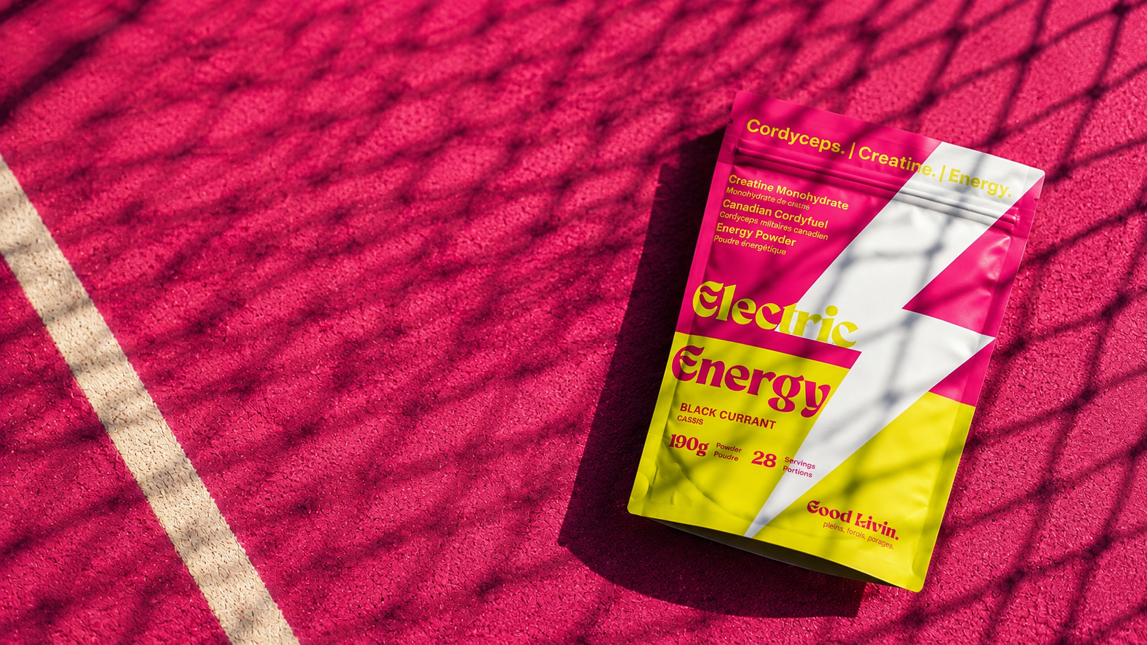 <p>Energy that builds.</p>