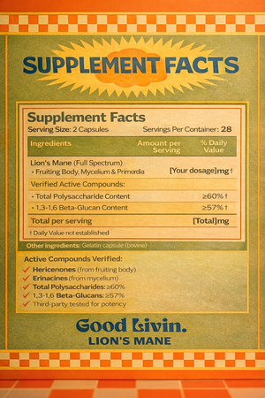 Lions Mane - Brain | Memory | Productivity