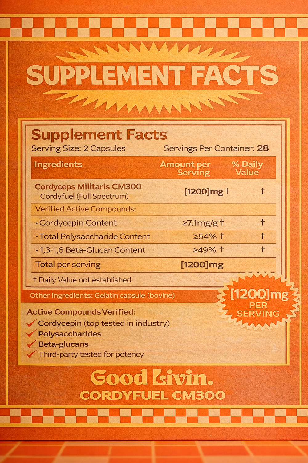 Cordyceps - Stamina | Energy | Drive