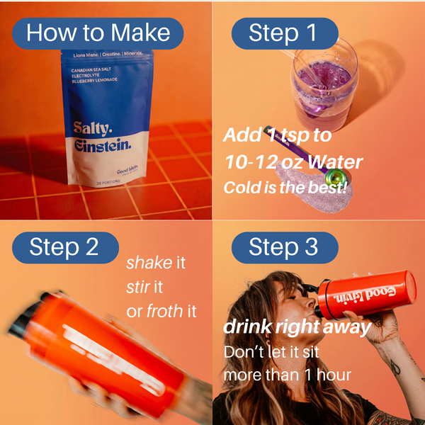 Salty Einstein | Brain Electrolyte