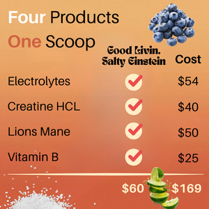 Salty Einstein | Brain Electrolyte